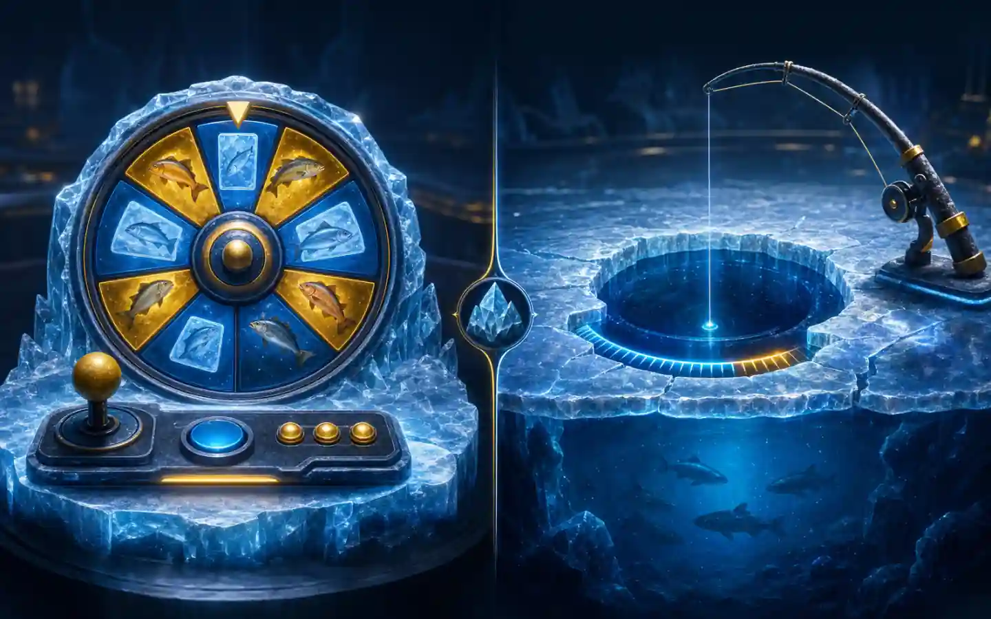Compact Ice Fish versus Ice Fishing mechanics comparison